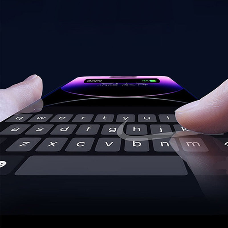 Auto-Alignment Anti-Spy Displayschutzfolie für iPhone Serie