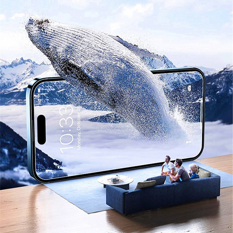 Auto-Alignment Anti-Spy Displayschutzfolie für iPhone Serie