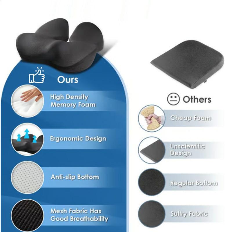 🔥Black-Friday-Mega-Angebot – 50 % Rabatt!🔥 Ergonomisches Sitzkissen aus Memory-Schaum