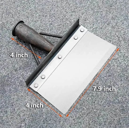 Multifunctional cleaning shovel