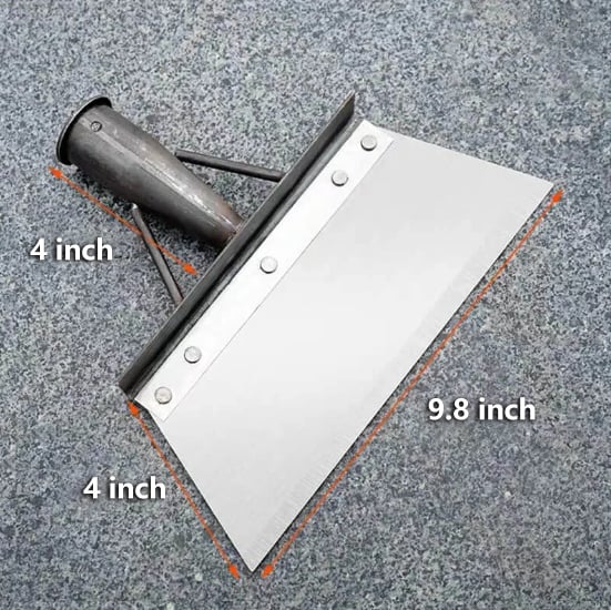 Multifunctional cleaning shovel