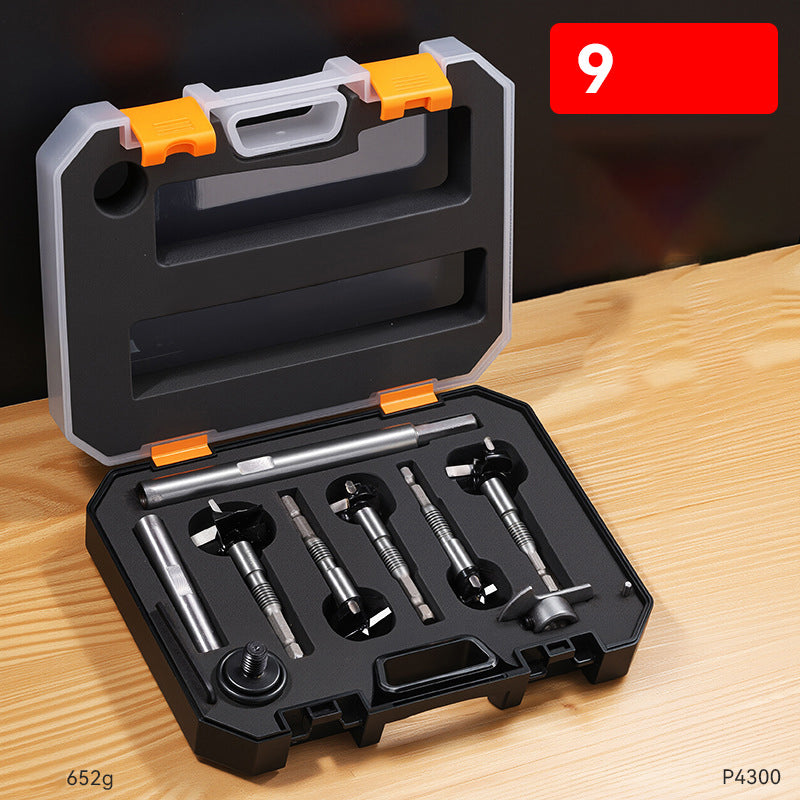3-in-1 Anti-Rutsch-Sechskant-Holzlochbohrer-Set
