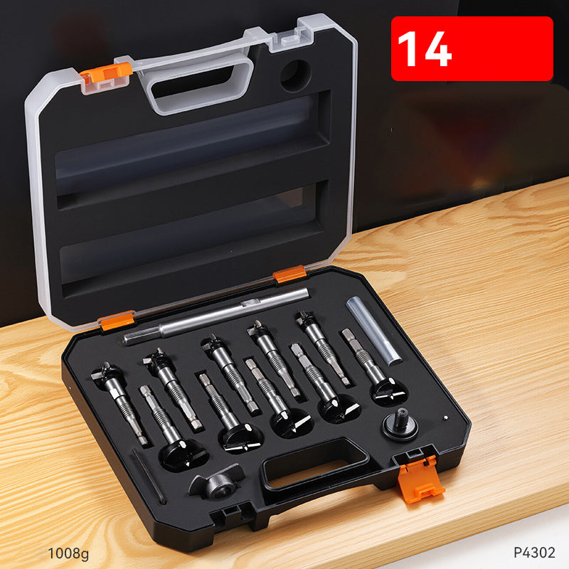 3-in-1 Anti-Rutsch-Sechskant-Holzlochbohrer-Set