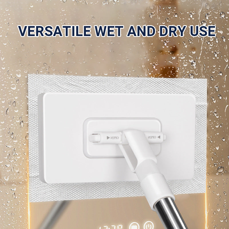 💥 LETZTER TAG! 50% RABATT 💥 Einweg-Staubmopp mit 4 wiederverwendbaren Bezügen 🧹✨