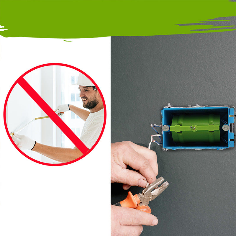 5 STÜCK STECKDOSEN-MARKIERER FÜR TROCKENBAUWÄNDE