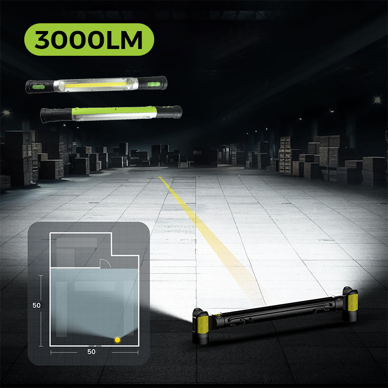 3000LM LED-Arbeitsleuchte mit Haken