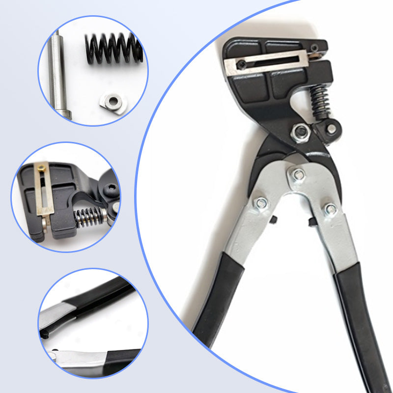 🔩 Premium Edelstahl-Lochzange | Für Stahl, Metall & mehr 🔧