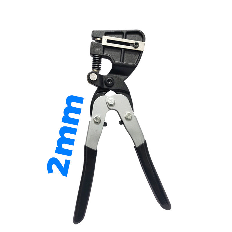 🔩 Premium Edelstahl-Lochzange | Für Stahl, Metall & mehr 🔧