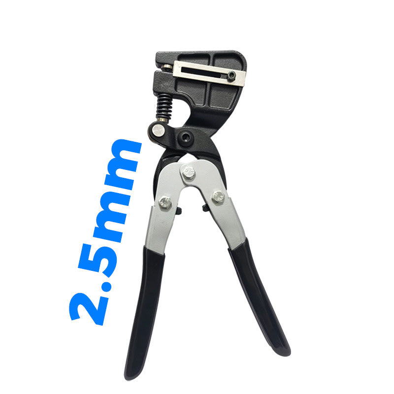 🔩 Premium Edelstahl-Lochzange | Für Stahl, Metall & mehr 🔧