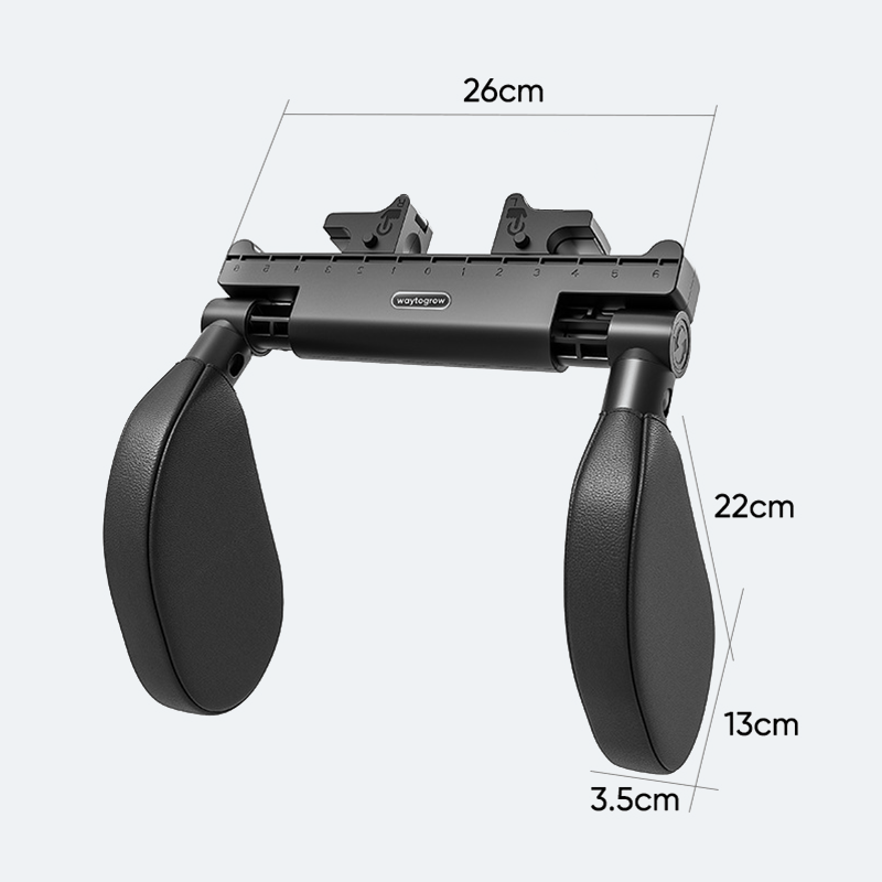 🔥TOP ANGEBOT - 50% RABATT✨ 3D-Schaumstoff-Autositzkopfstütze mit Memory-Funktion