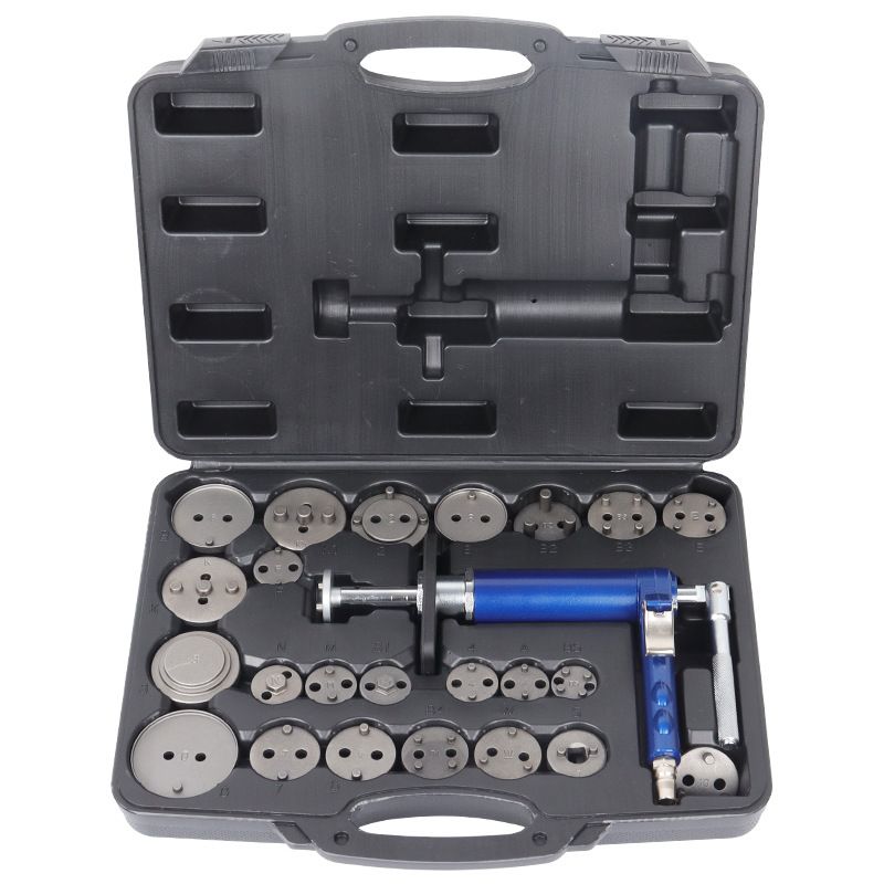 24-teiliges Druckluft-Bremskolben-Rücksteller-Set – Professionelles Werkzeug für Scheibenbremsen (Angebot nur bis 10.07.)