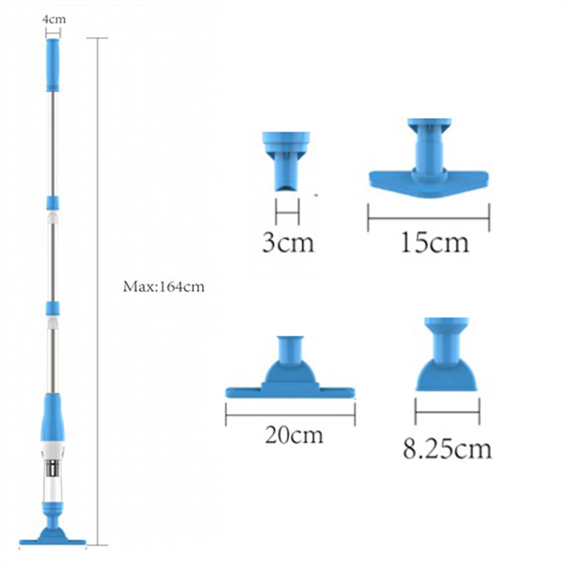 3-in-1 kabelloser wiederaufladbarer Poolstaubsauger