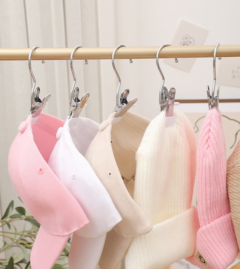 💥2025 Heißer Verkauf – 49 % Rabatt💥Edelstahl-Klemmen für Socken, Hüte & Hosen - Beschichtete Aufbewahrungsklammern (Schont Oberflächen)