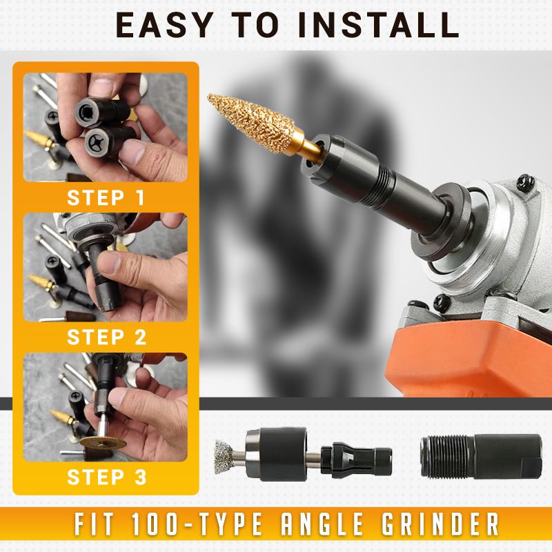 ⚒️Pousbo® Winkelschleifer Modifizierter Adapter(💥50% Rabatt für eine begrenzte Zeit! 🔥)