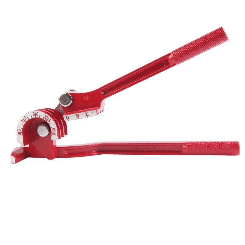Präzisions-Rohrbieger 180° für Stahl/Kupfer/Alu – Manuelle 3-fach Verarbeitung