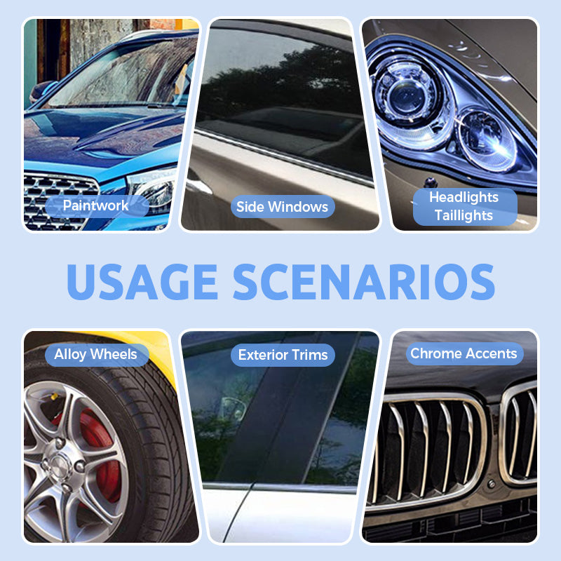 Nano-Versiegelungsspray: Schnellwirkende Kristallbeschichtung für Autolack (helle & dunkle Fahrzeuge)