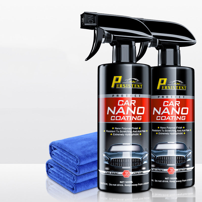 Nano-Versiegelungsspray: Schnellwirkende Kristallbeschichtung für Autolack (helle & dunkle Fahrzeuge)