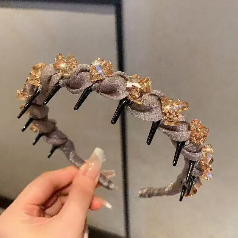 Strass-Haarband mit Zähnen für Frauen