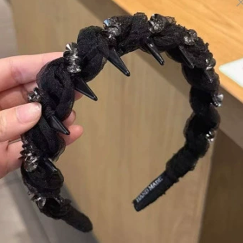 Strass-Haarband mit Zähnen für Frauen