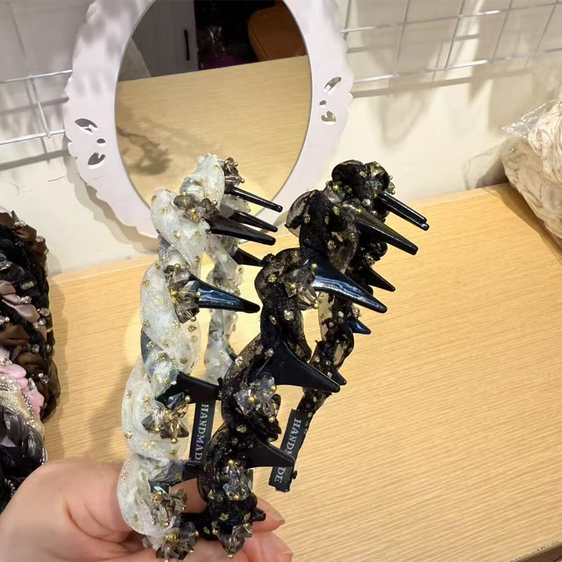 Strass-Haarband mit Zähnen für Frauen