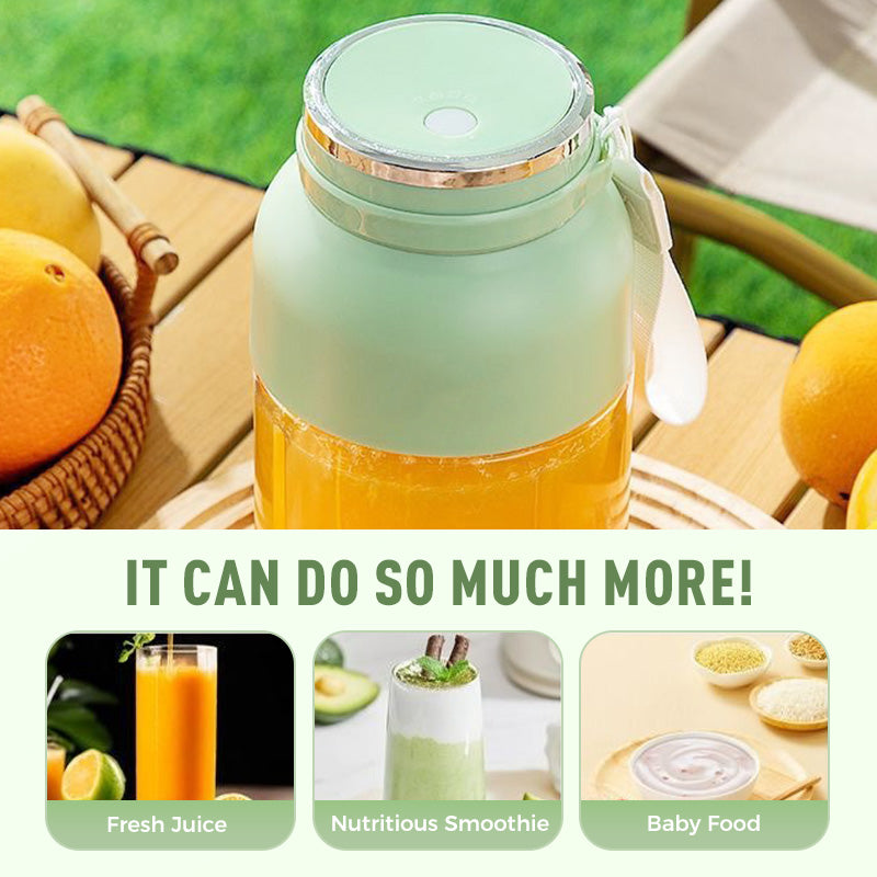 Kabelloser Mixer 1,3 L – Für Smoothies, Fitness & gesunde Ernährung 💪🍹