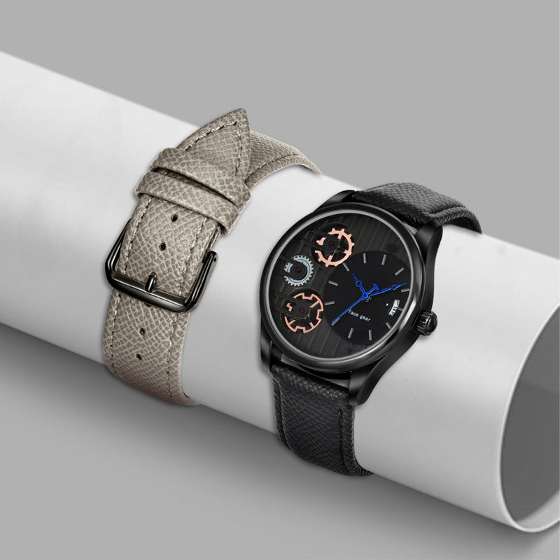 Men's Fashion Watch & Straps Gift Box Set