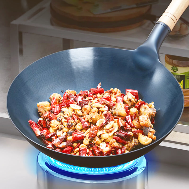 🔥Unbeschichteter Nicht-Stick-Eisen-Wok