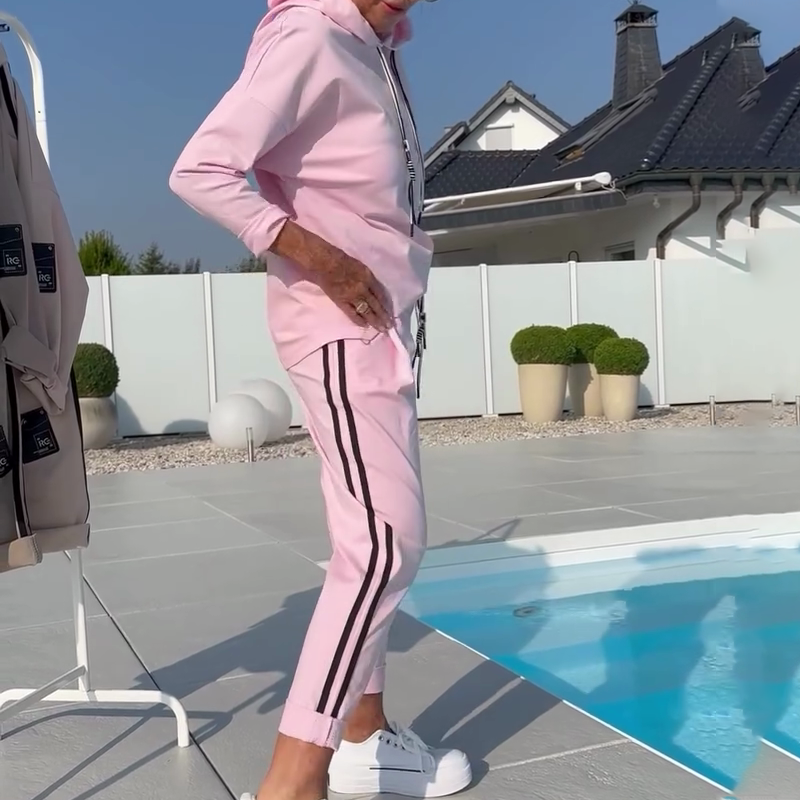 🎊 2025 Neue Produkte 👗🌟 Damen Hoodie & Jogger-Hose 2-teiliges Freizeit-Set 🌟