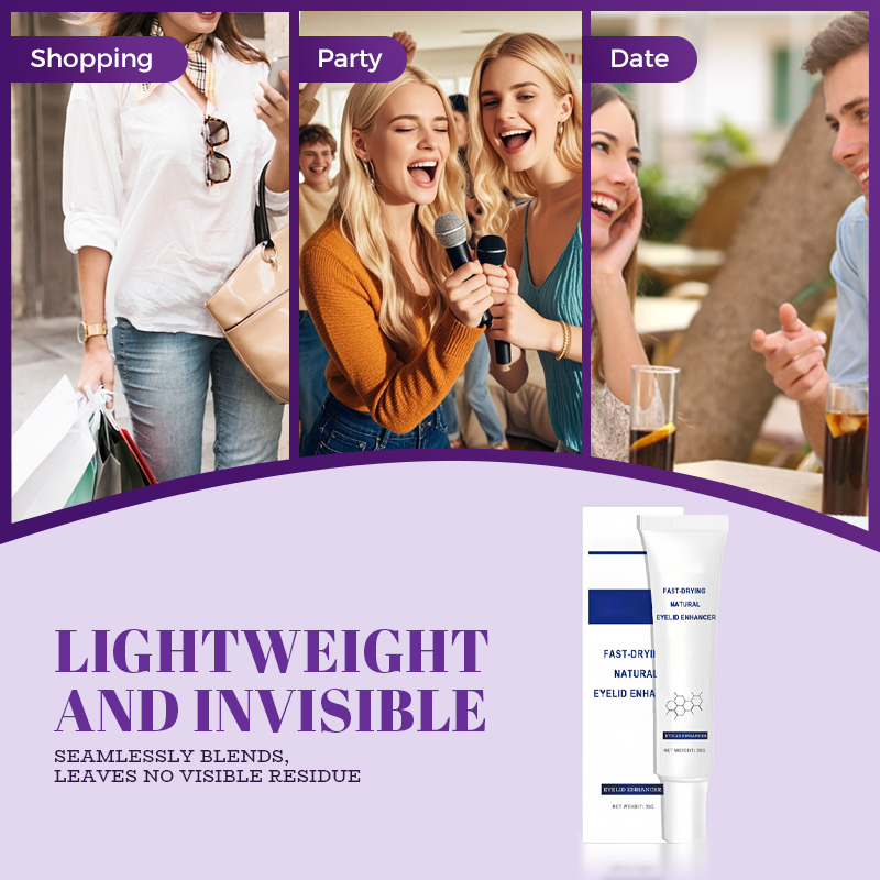 ❣️Kaufen Sie 2 und erhalten Sie 1 gratis❣️ Schnelltrocknender, natürlicher und langanhaltender Augenlidverstärker