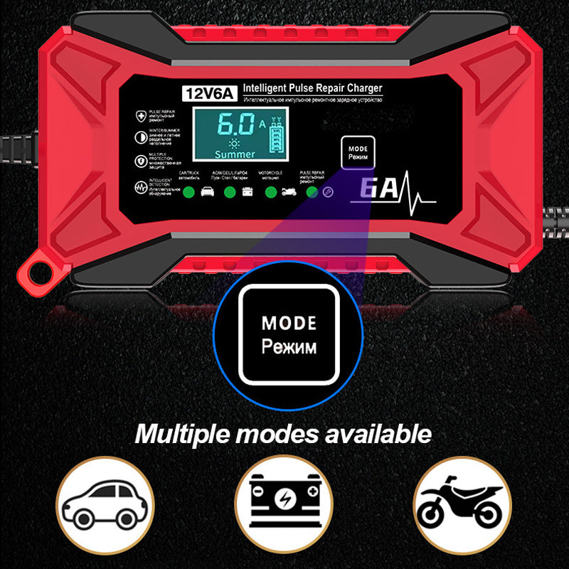 🔥Intelligentes Batterieladegerät für Auto und Motorrad