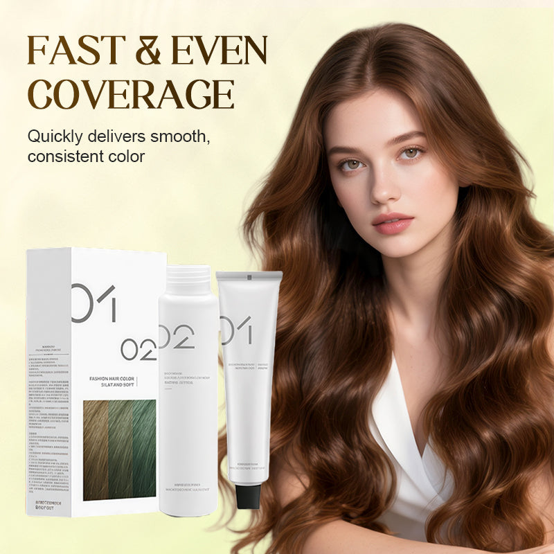 Sanfte DIY-Haarfärbecreme