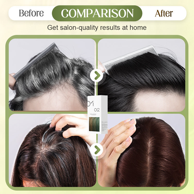 Sanfte DIY-Haarfärbecreme
