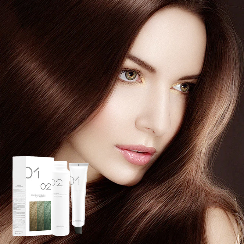 Sanfte DIY-Haarfärbecreme