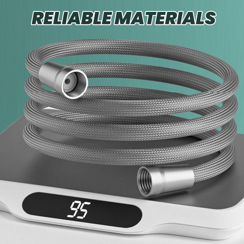 ⏳Begrenzte Zeit 50% Rabatt💥💦Verbesserter explosionsgeschützter geflochtener Duschschlauch – auslaufsicheres Design