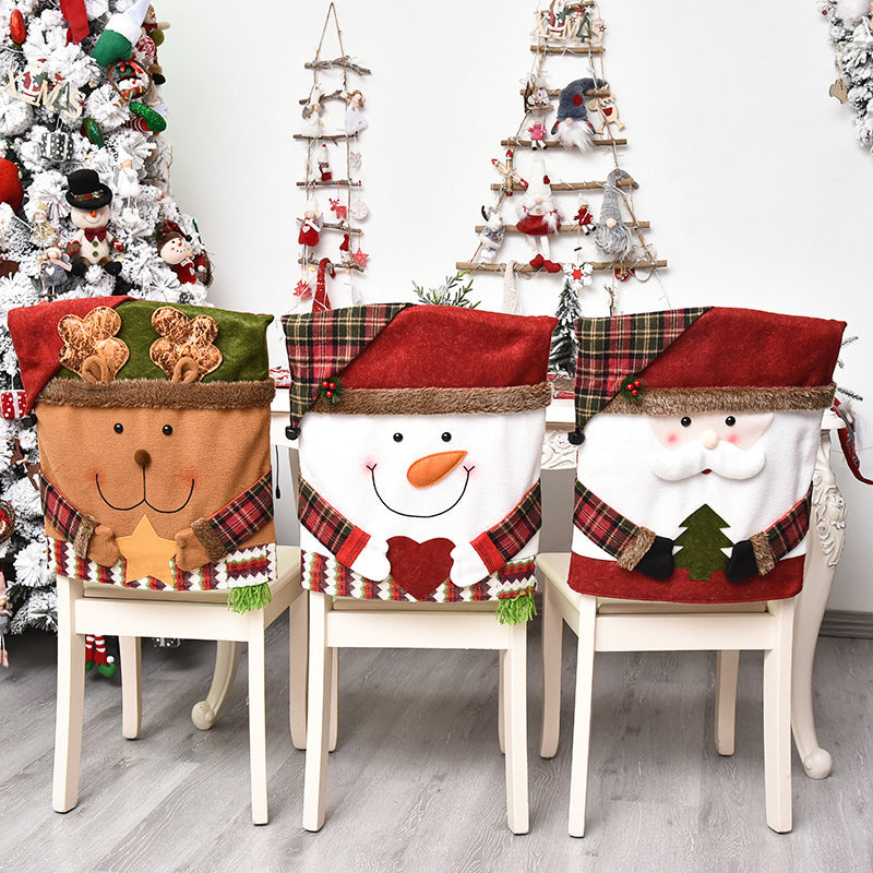 🎄Weihnachtsverkauf 48% Rabatt🎄 Niedliche Weihnachtsstuhlbezüge