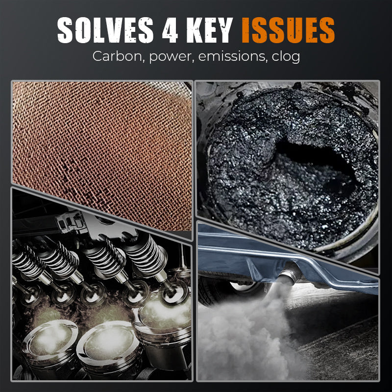 Kraftstoffsystem- und Katalysatorreinigerflasch