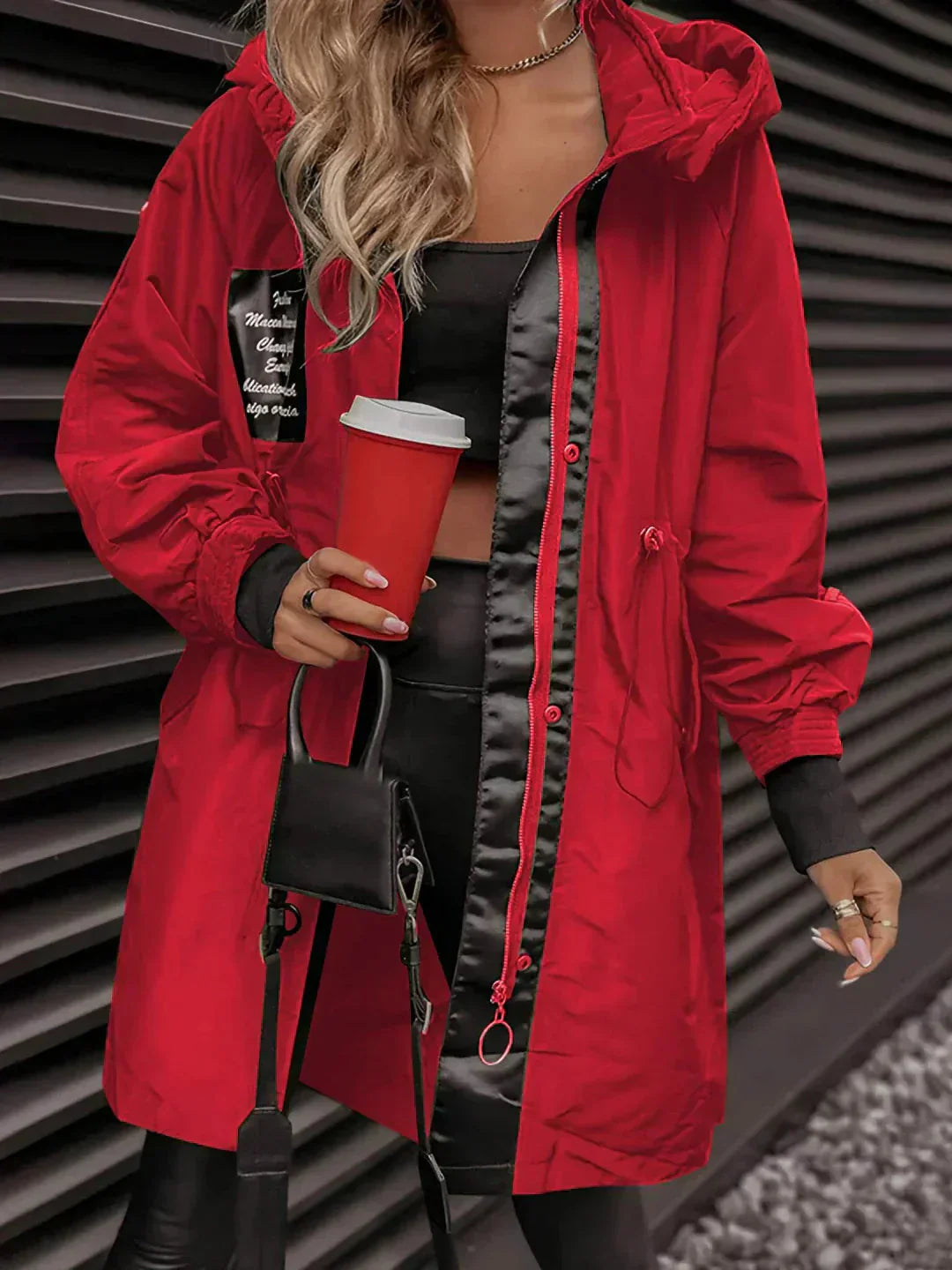 đ LAST DAY PROMOTION - 50% RABATT đ Langarm-Damenkapuzenjacke