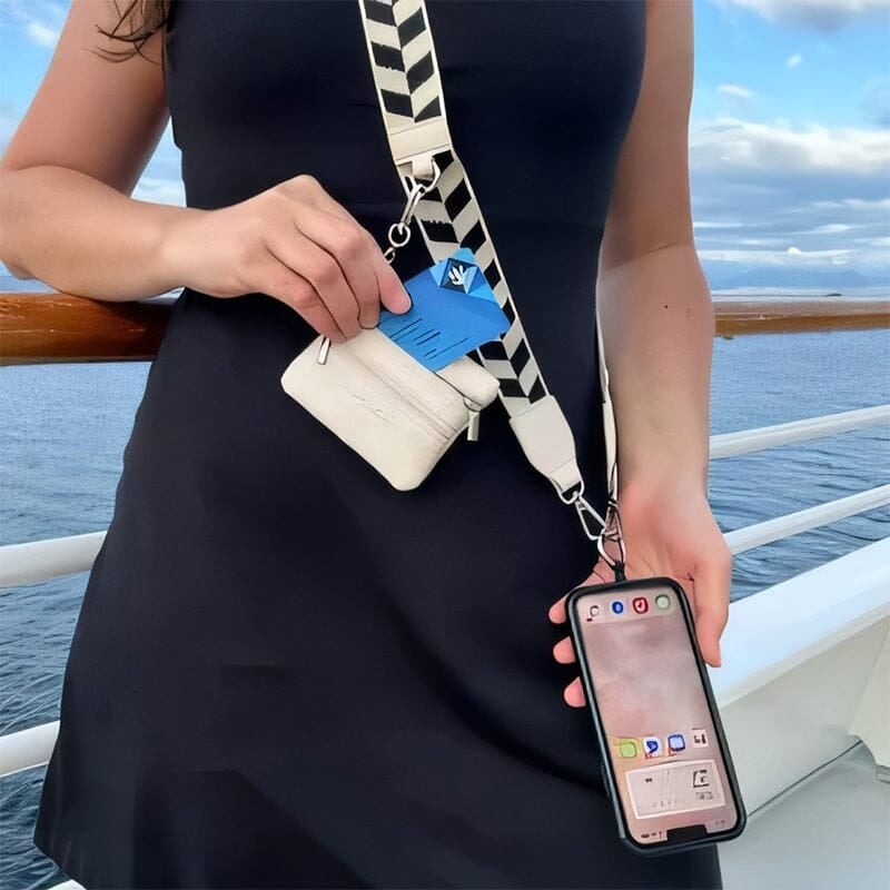 ❣️HOT SALE – 50 % RABATT📱Crossbody-Handytasche mit Reißverschlussfach