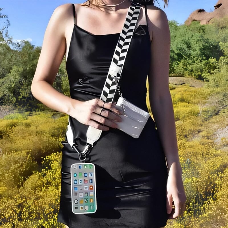 ❣️HOT SALE – 50 % RABATT📱Crossbody-Handytasche mit Reißverschlussfach