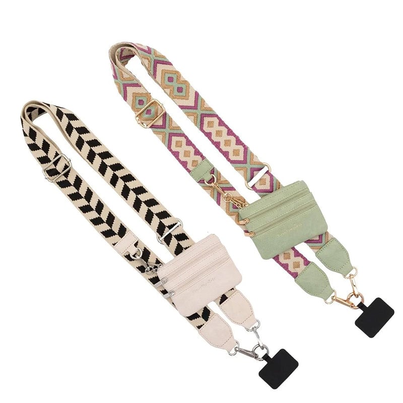 ❣️HOT SALE – 50 % RABATT📱Crossbody-Handytasche mit Reißverschlussfach