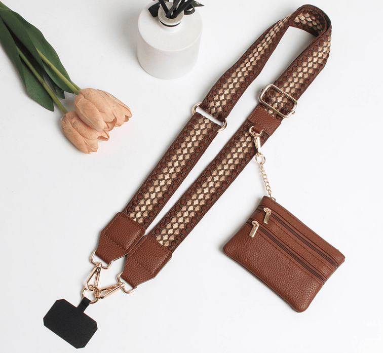 ❣️HOT SALE – 50 % RABATT📱Crossbody-Handytasche mit Reißverschlussfach