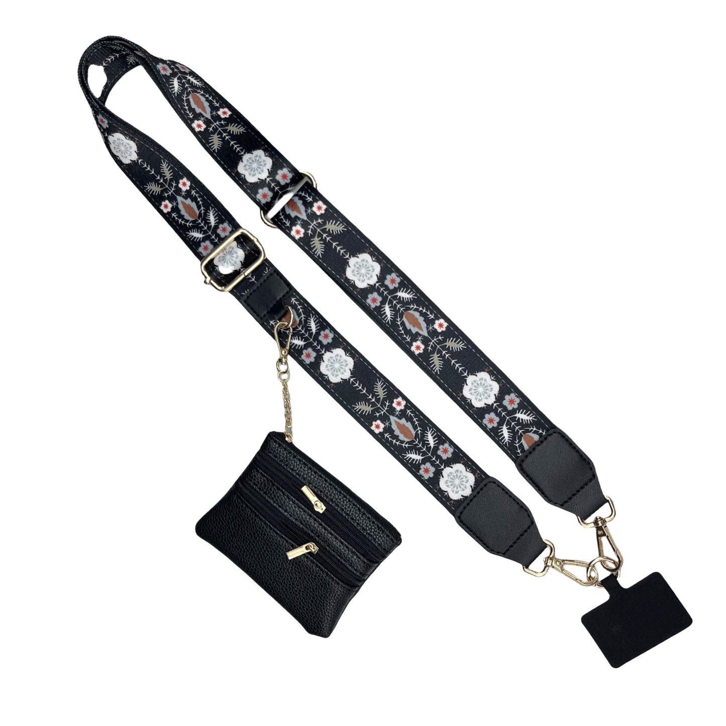 ❣️HOT SALE – 50 % RABATT📱Crossbody-Handytasche mit Reißverschlussfach