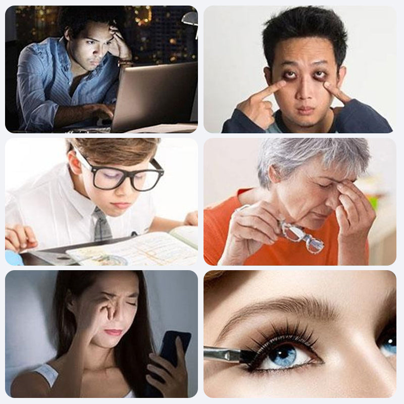 Feuchtigkeitsspendendes und beruhigendes Augenmassagegerät