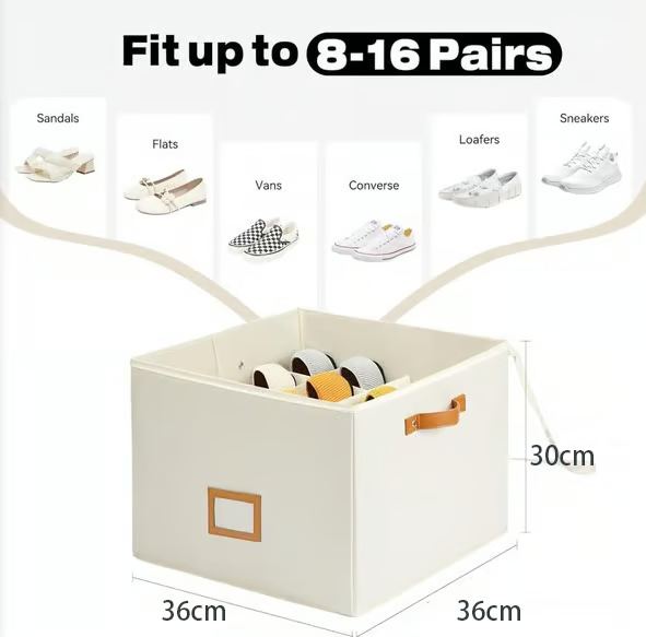 ⏳Begrenzte Zeit 50% Rabatt💥Schuh-Organizer aus Stoff, Aufbewahrungsbox