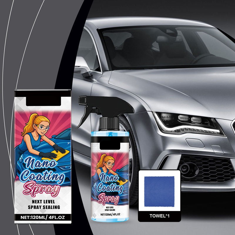 Effektives Polnisches Spray für Auto mit Handtuch (50% RABATT)