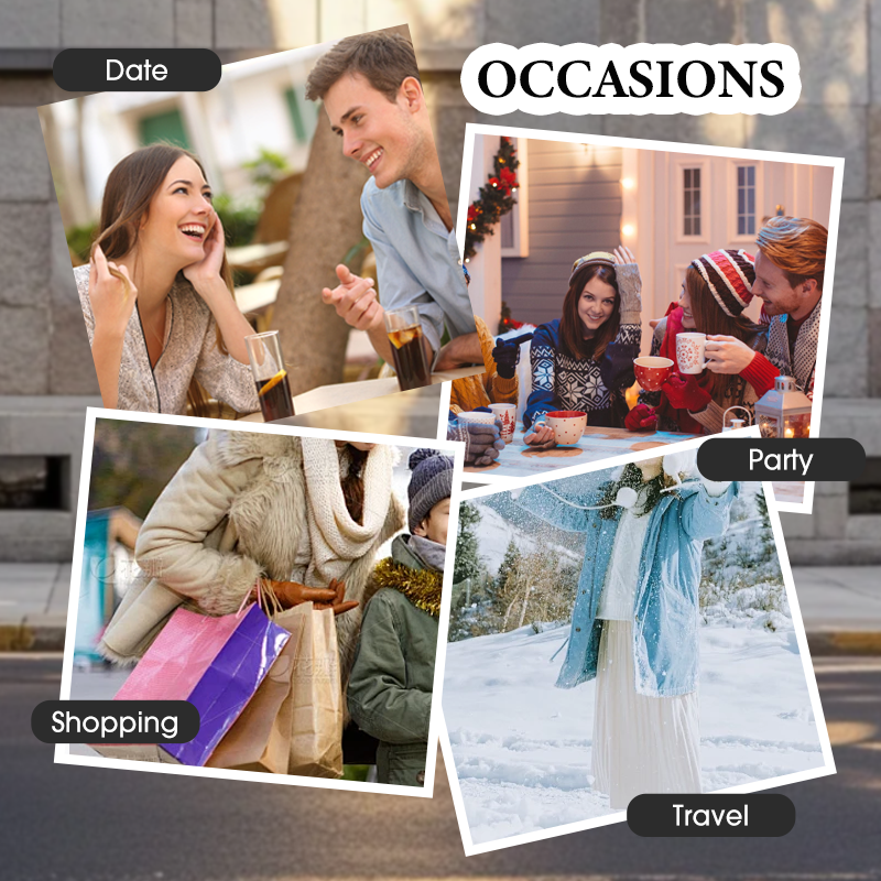 Damen Steppjacke mit Kapuze, Strickärmeln und Patchwork-Design