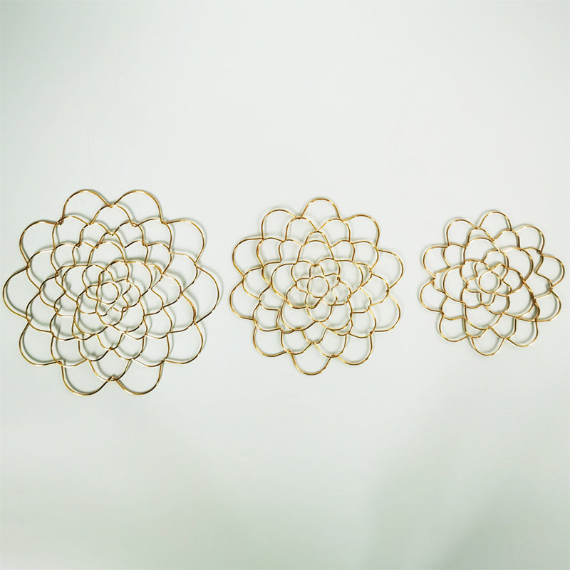 🍂Herbst-Sonderverkauf🌸Organizer aus Edelstahl mit Blumenmuster♻️