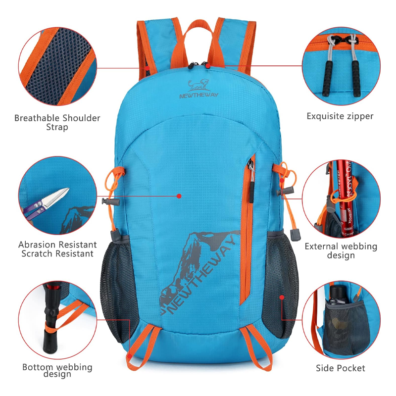 🔥 LAST DAY PROMOTION - 50% RABATT 🔥Faltbarer Wasserdichter Camping Rucksack