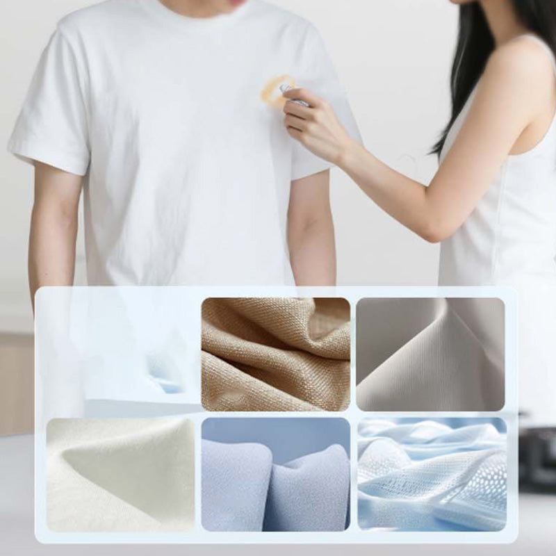 Zweiköpfiger Fleckenentferner-Stift & Trockenreiniger - Tragbare, sofortige Fettflecken-Entfernung für weiße Kleidung (wäschefrei)