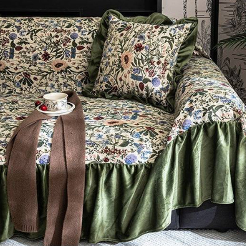✨ Französische Luxus Sofaüberwurf – Ganzabdeckung, universell passend, eleganter Sofabezug mit Rückenlehne, auch für Einzelsofa geeignet